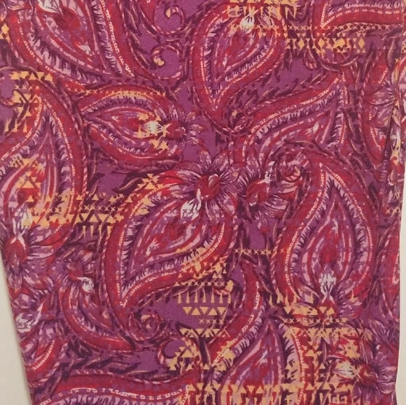 New! Stunning Paisley LuLaRoe Leggings! TC - Picture 3 of 6